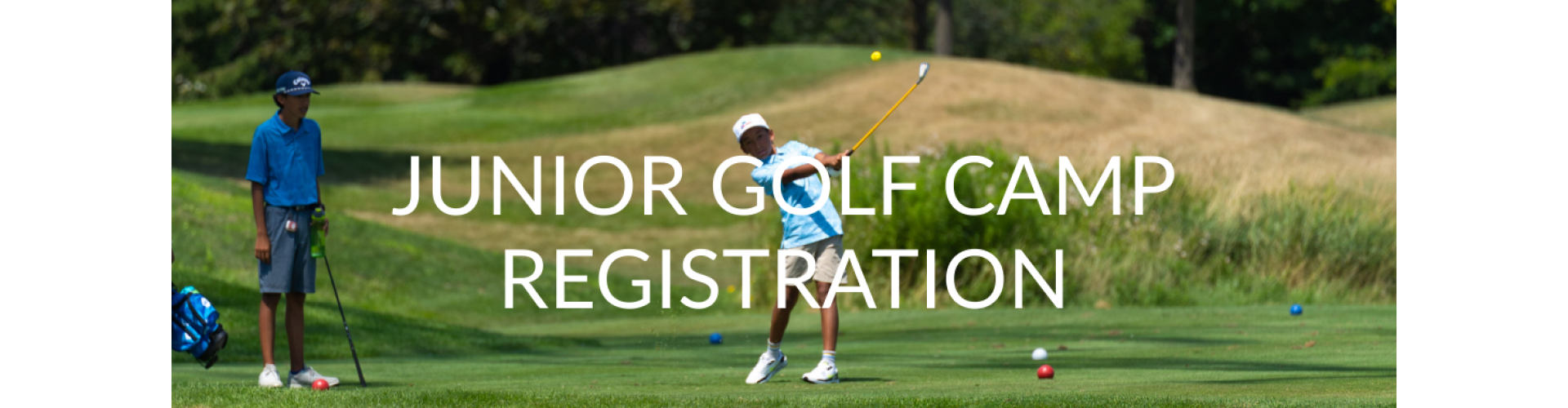 Junior golf camp reg