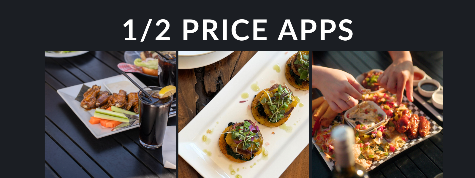 saucy finger menu items