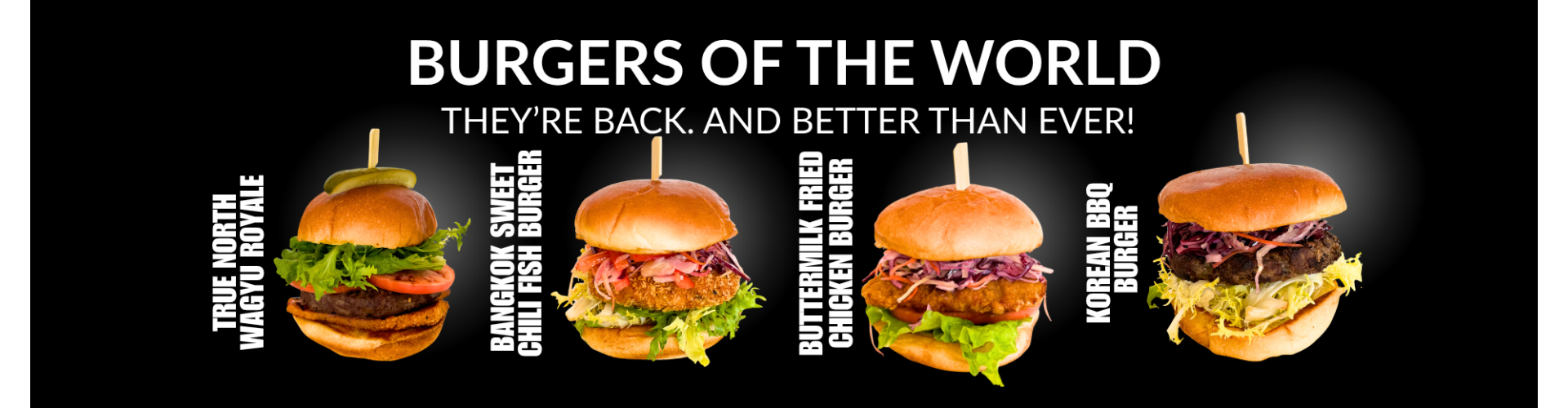 Burgers of the world